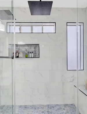 Small shower remodel