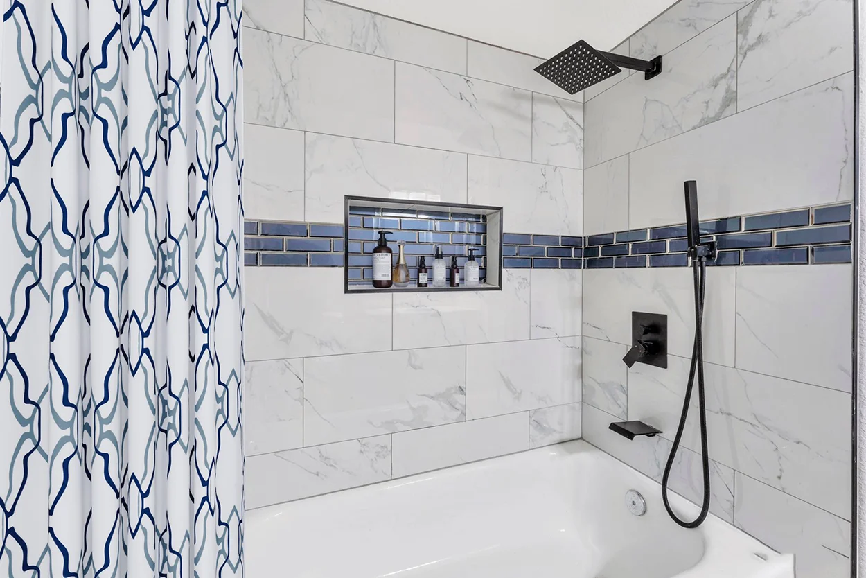 Large shower remodel